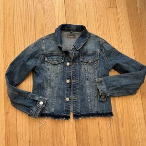Girls DL1961 Cropped Denim Jacket